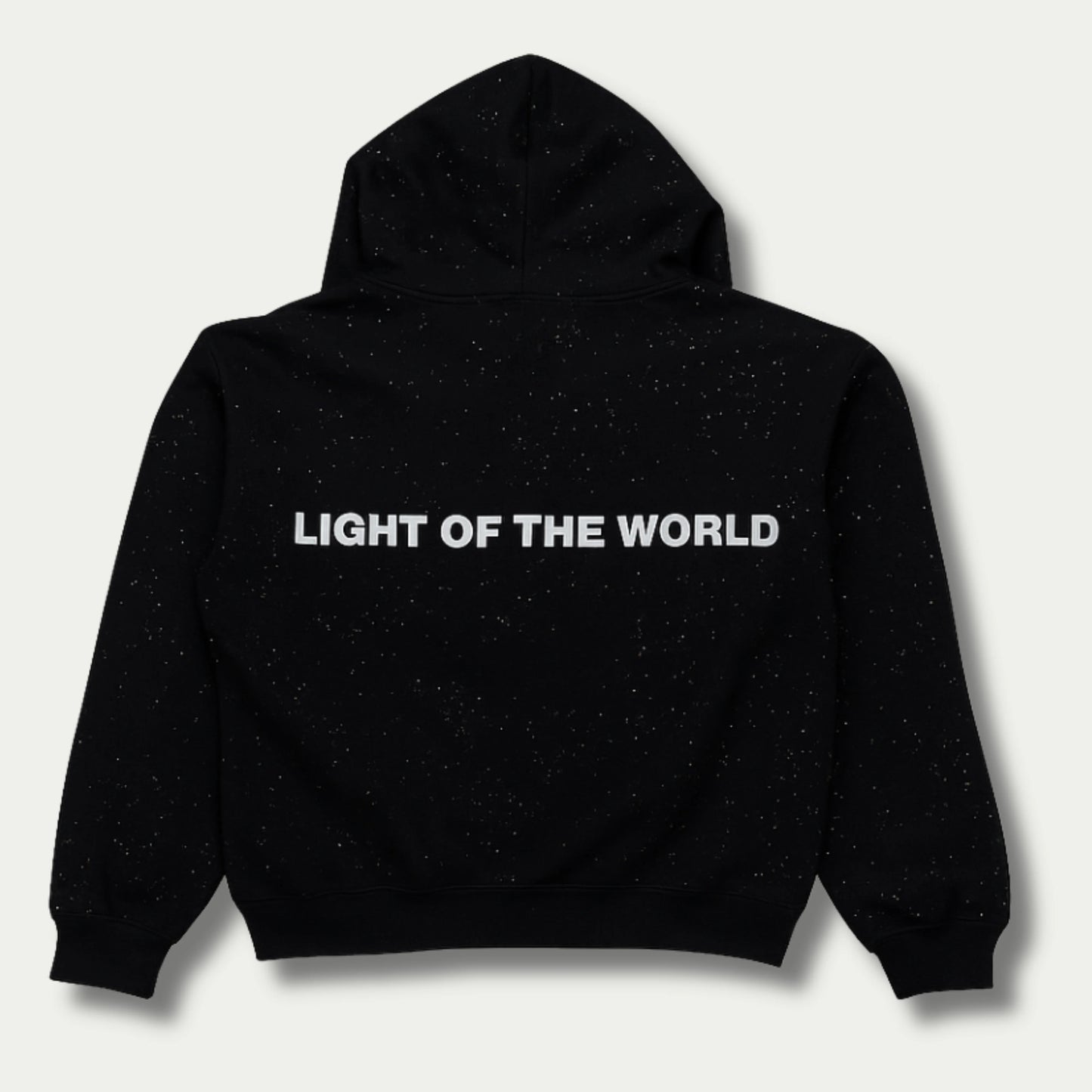 "Jesus is The Light" Rhinestone Hoodie