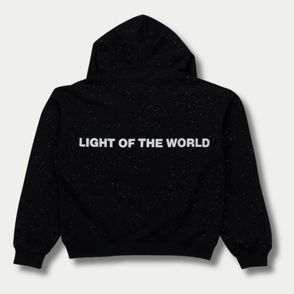 "Jesus is The Light" Rhinestone Hoodie