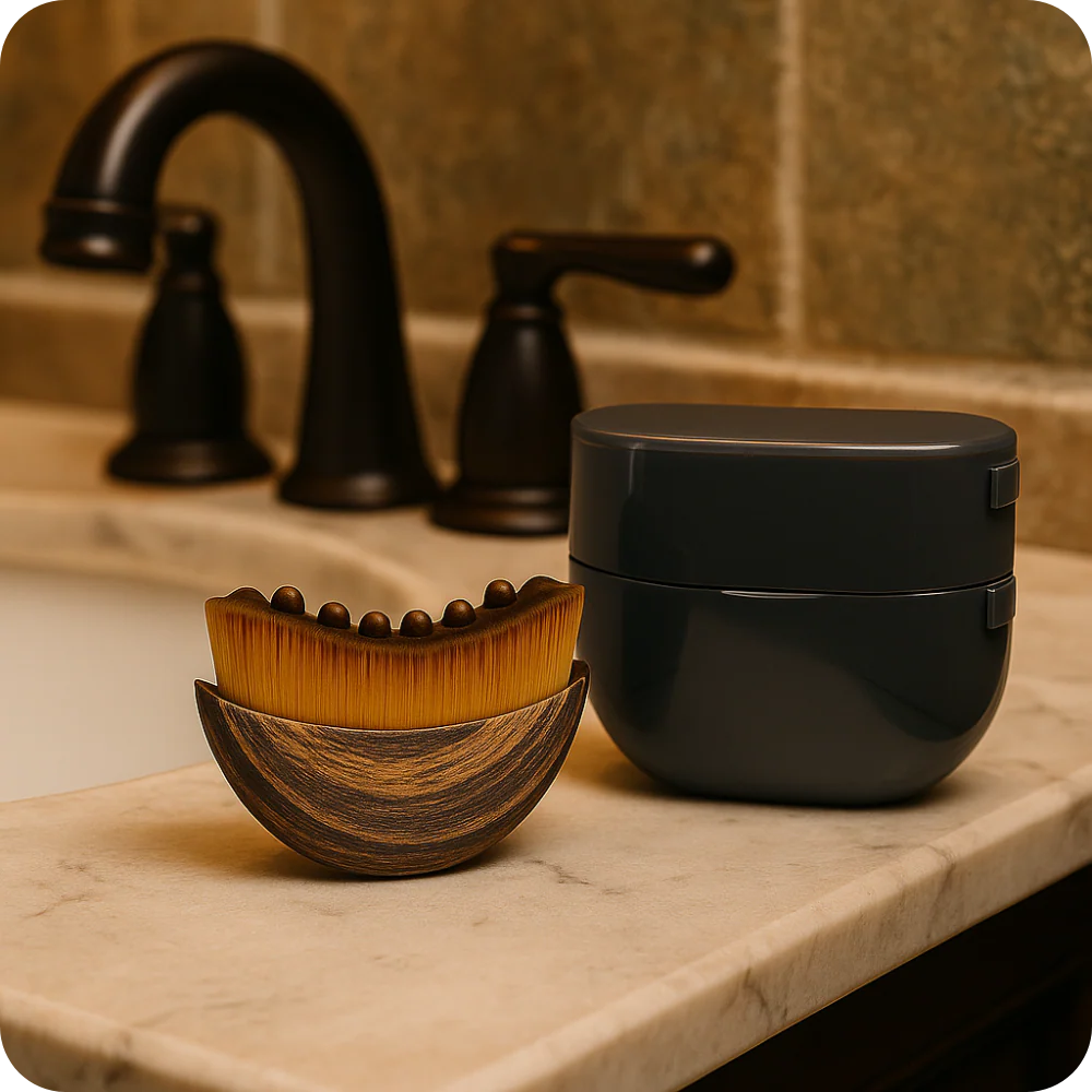 Lymphatic Contour Dry Face Brush