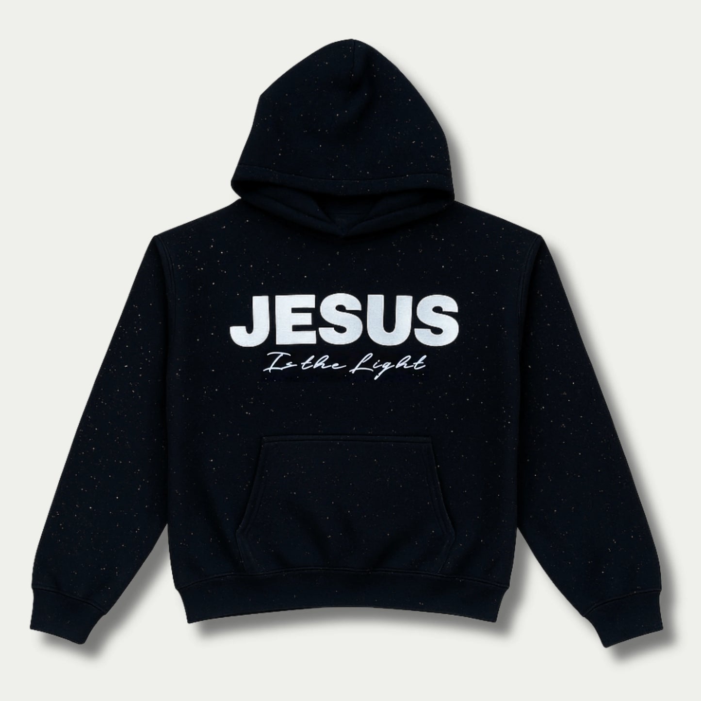 "Jesus is The Light" Rhinestone Hoodie